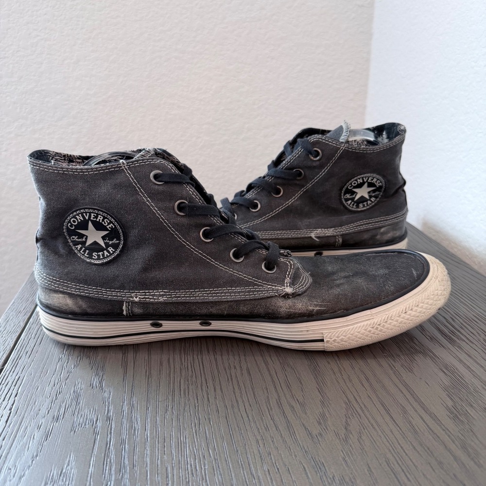 Converse Chuck Taylor All Star High Top Faded Black Sneakers 121991 Mens 13